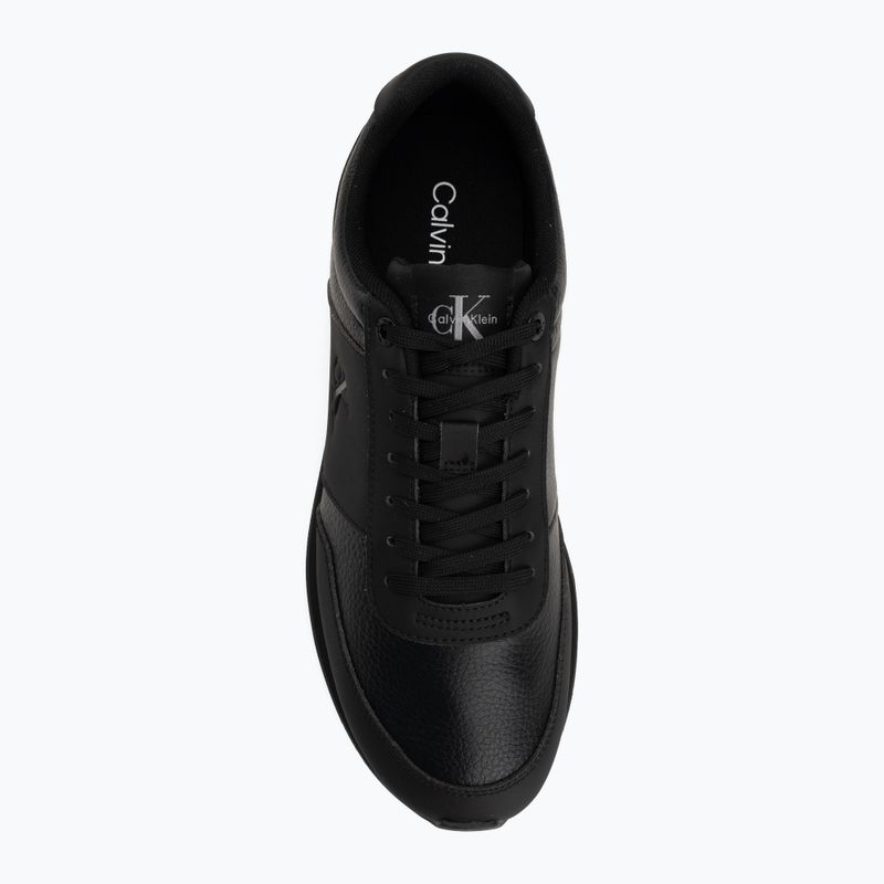 Pánske topánky Calvin Klein HM0HM02447 Retro Run Lace Band triple black 5