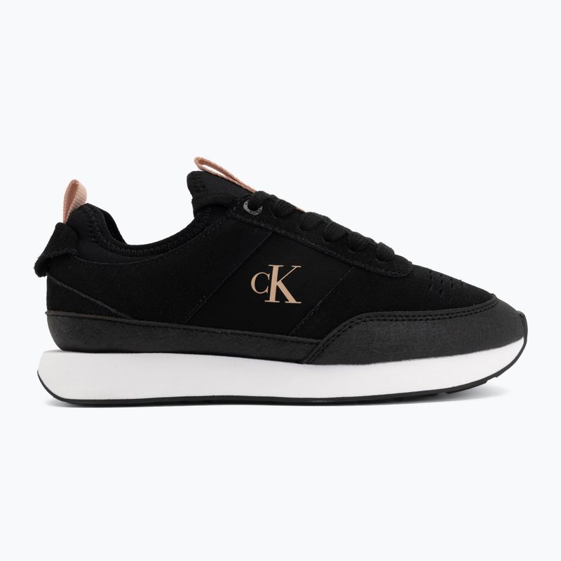 Dámske topánky Calvin Klein HW0HW03250 Retro Runner Sock black/tuscany 2