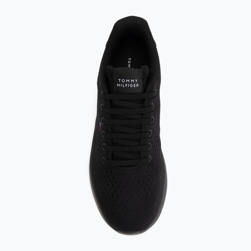 Pánske topánky Tommy Hilfiger Lightweight Runner Knit black 5
