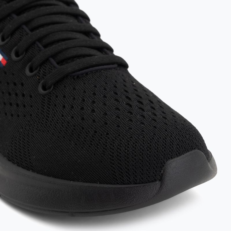 Pánske topánky Tommy Hilfiger Lightweight Runner Knit black 7