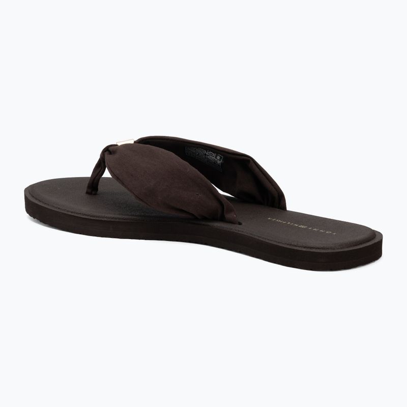 Dámske žabky Tommy Hilfiger Scandi Soft Summer fondant brown 3