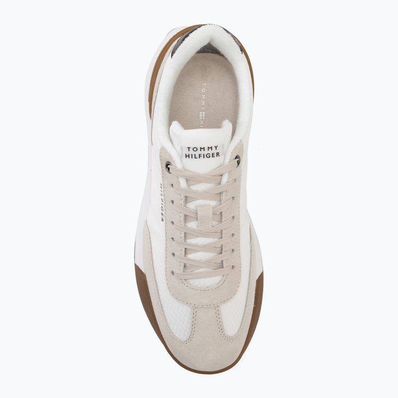 Pánske topánky Tommy Hilfiger Retro Runner Mesh Suede Mix classic stone 5