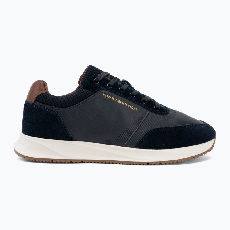 Pánske topánky Tommy Hilfiger Runner Suede Mix tracksuits desert sy 2