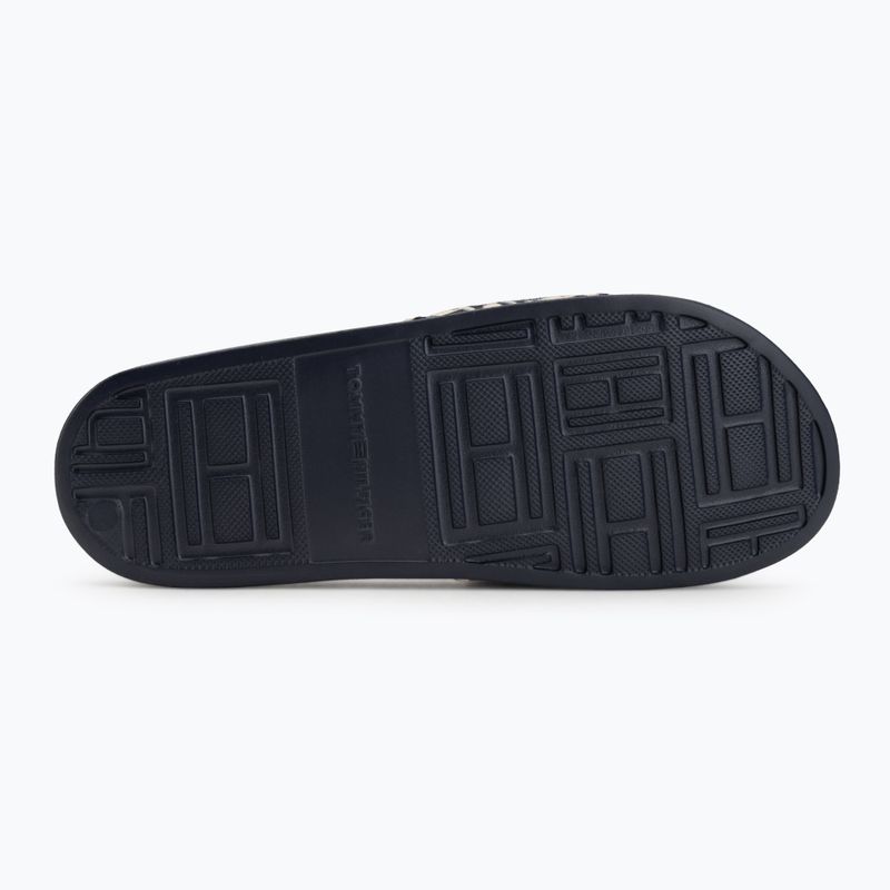 Dámske šľapky Tommy Hilfiger Monogram space blue 4