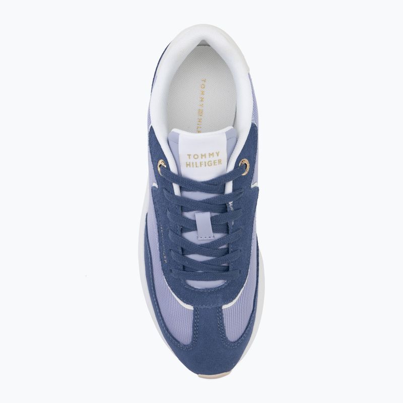 Dámske topánky Tommy Hilfiger Retro Runner Mix stardust blue 5