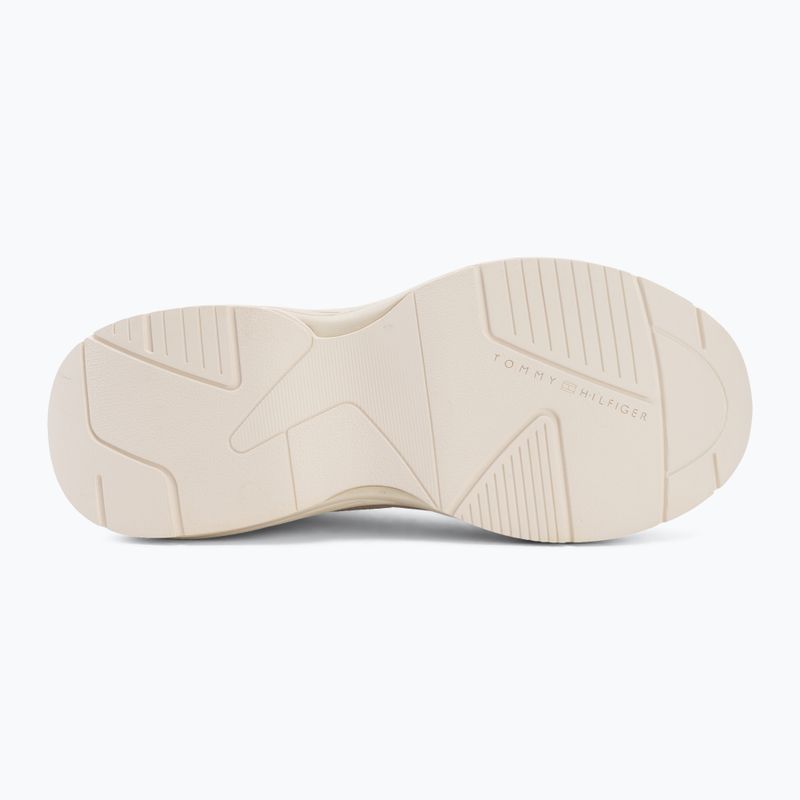 Dámske topánky Tommy Hilfiger ModernRunner Shiny Leather soft cream 4