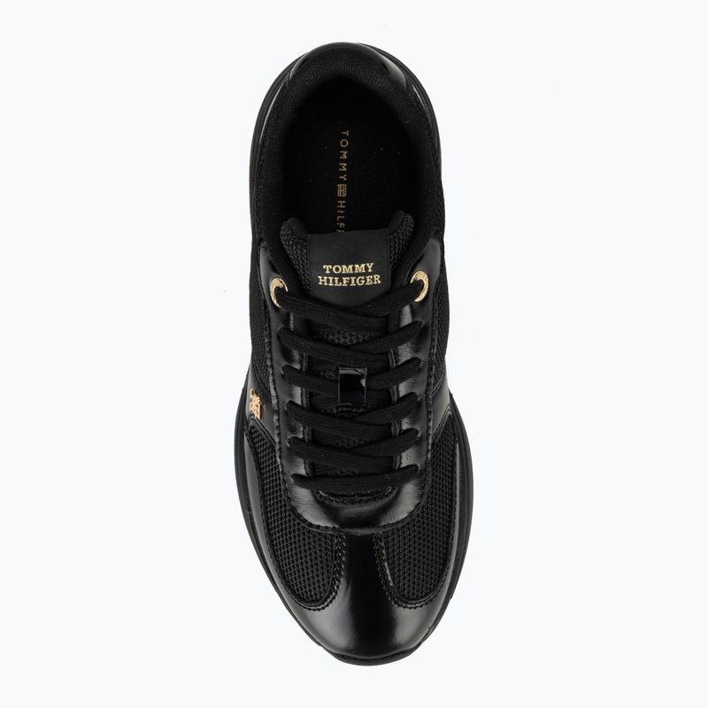Dámske topánky Tommy Hilfiger ModernRunner Shiny Leather black 5