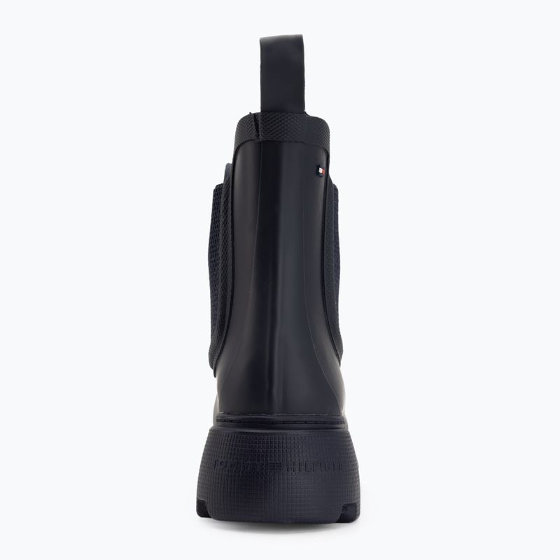 Dámske gumáky Tommy Hilfiger Rubber Flag Cleated space blue 6