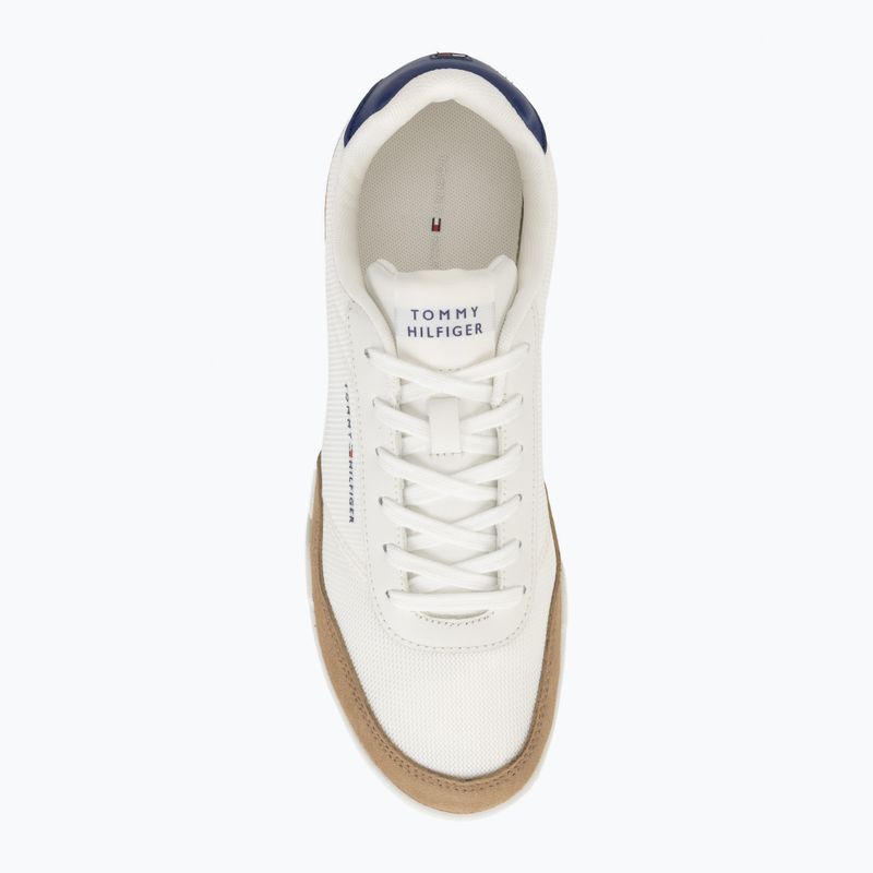 Pánske topánky Tommy Hilfiger Low Pro Cupsole Nylon Suede Mix ecru 5
