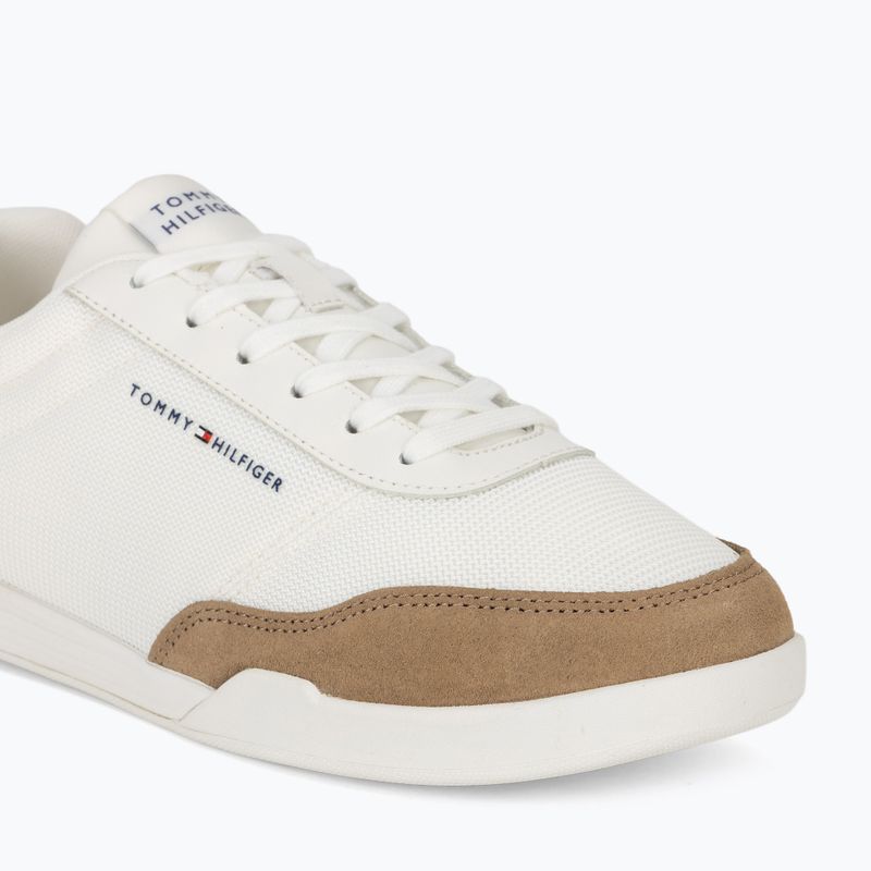 Pánske topánky Tommy Hilfiger Low Pro Cupsole Nylon Suede Mix ecru 7