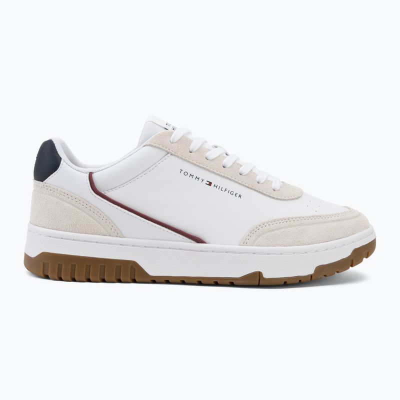 Pánske topánky Tommy Hilfiger Basket Core Leather Suede Mix rwb 2