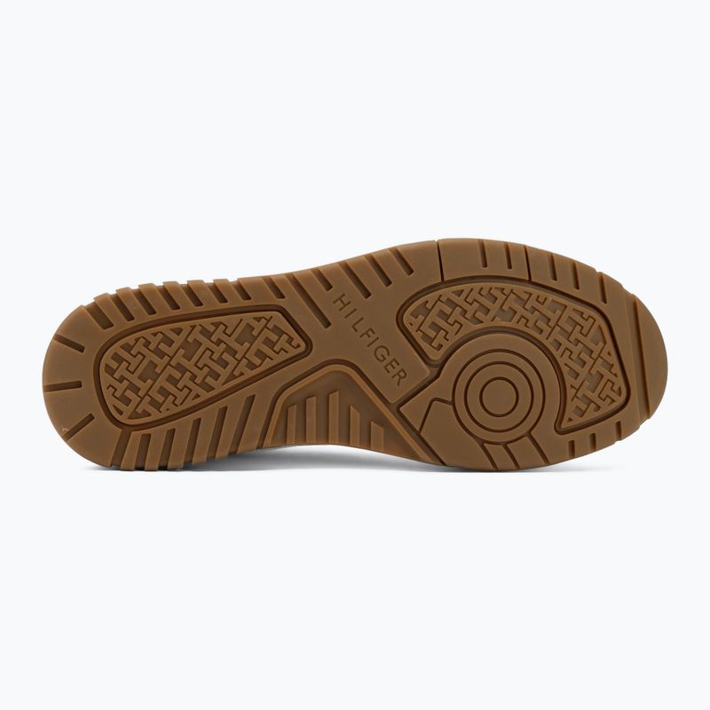 Pánske topánky Tommy Hilfiger Basket Core Leather Suede Mix rwb 4