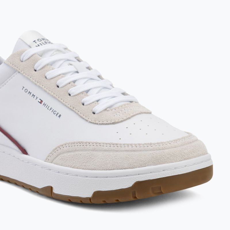 Pánske topánky Tommy Hilfiger Basket Core Leather Suede Mix rwb 7