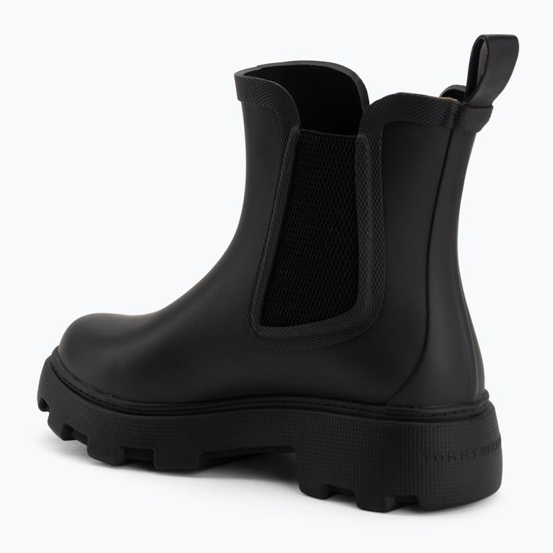 Dámske gumáky Tommy Hilfiger Rubber Flag Cleated black 3