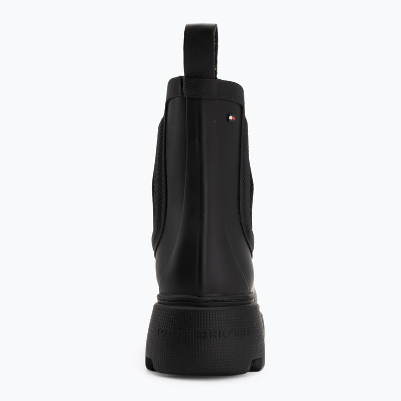 Dámske gumáky Tommy Hilfiger Rubber Flag Cleated black 6