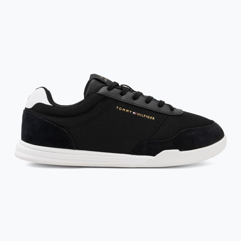 Pánske topánky Tommy Hilfiger Low Pro Cupsole Nylon Suede Mix black 2