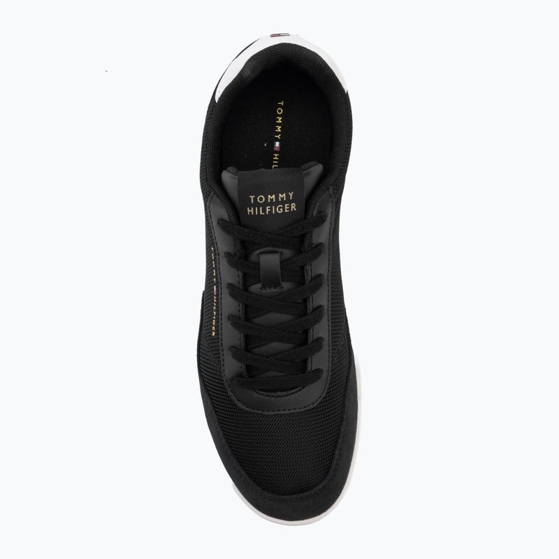 Pánske topánky Tommy Hilfiger Low Pro Cupsole Nylon Suede Mix black 5