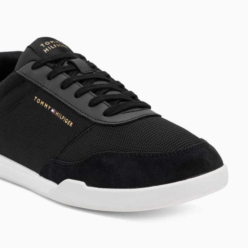 Pánske topánky Tommy Hilfiger Low Pro Cupsole Nylon Suede Mix black 7