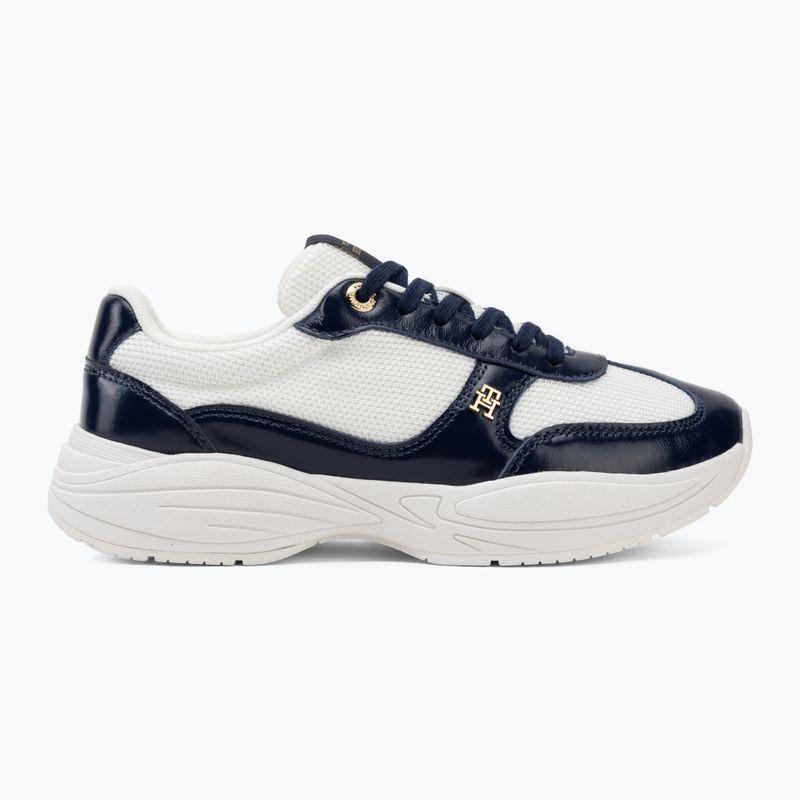 Dámske topánky Tommy Hilfiger ModernRunner Shiny Leather yale navy 2