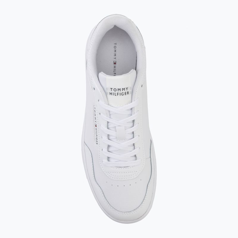 Pánske topánky Tommy Hilfiger Basket Core Leather white 5