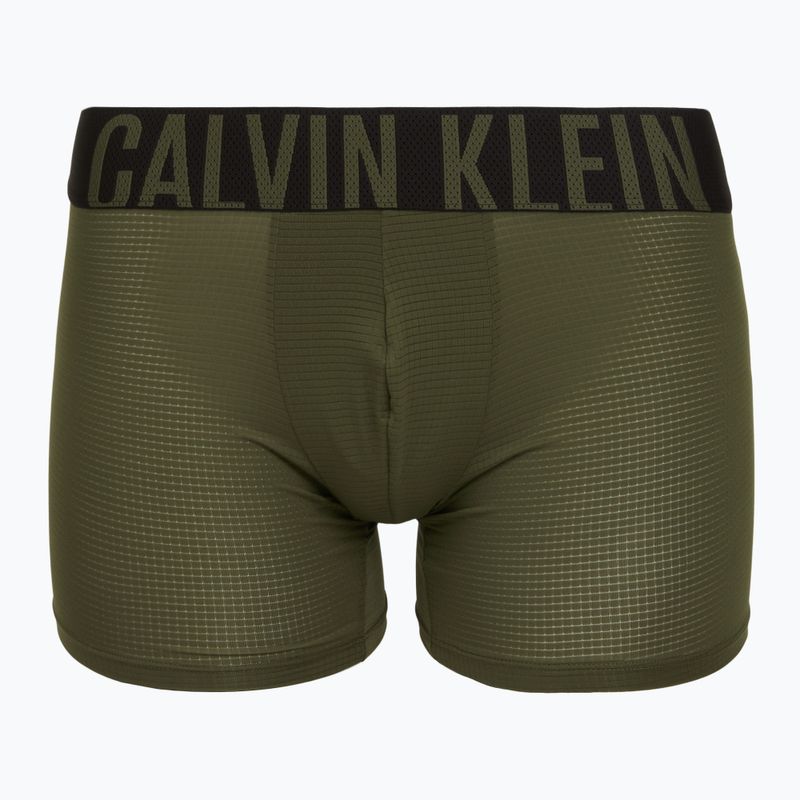 Pánske boxerky Calvin Klein LV00NB4665 Boxer Brief black/olive night/orange frosting 6