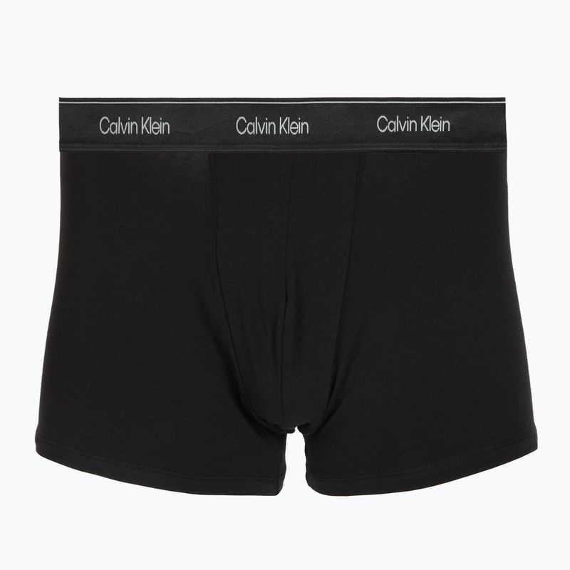 Pánske boxerky Calvin Klein LV00NB4575 Trunk black/goji berry/black 3
