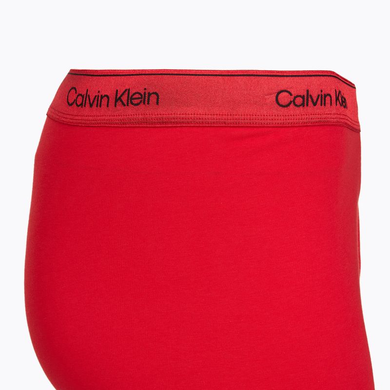 Pánske boxerky Calvin Klein LV00NB4575 Trunk black/goji berry/black 5