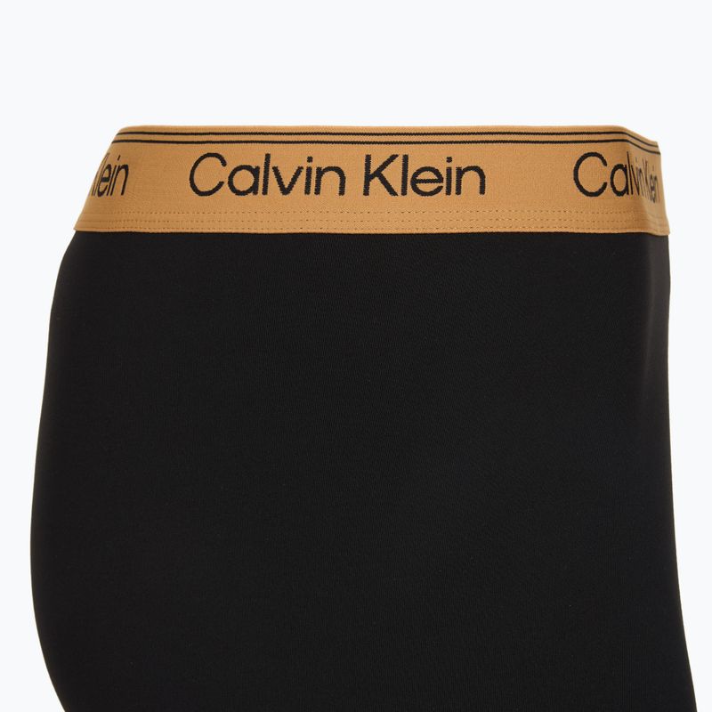Pánske boxerky Calvin Klein LV00NB4410 Brief black w/bronze flash wb/black/oliv 6