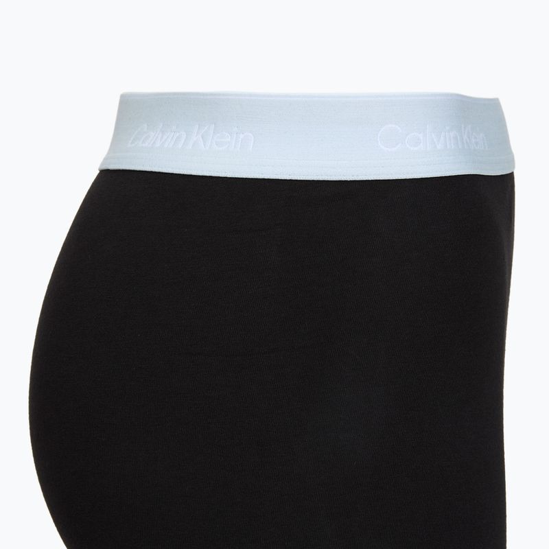 Pánske boxerky Calvin Klein LV00NB4286 Relaxed Fit Trunk black bodies w/ poseidon blue/plein 6