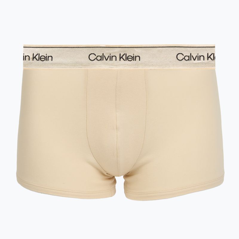 Pánske boxerky Calvin Klein LV00NB4575 Trunk black/brown cork/river sand 4