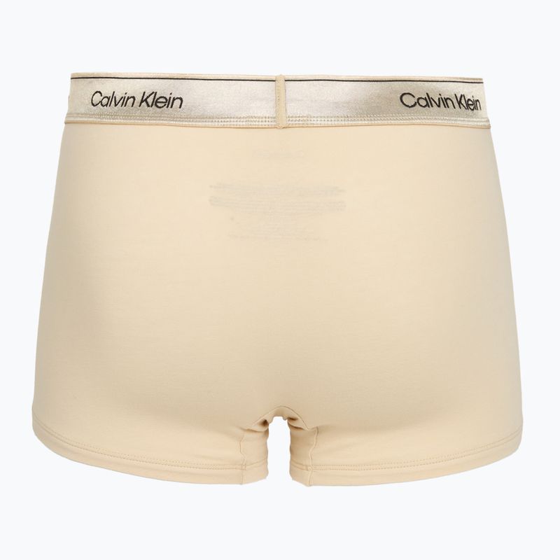 Pánske boxerky Calvin Klein LV00NB4575 Trunk black/brown cork/river sand 5