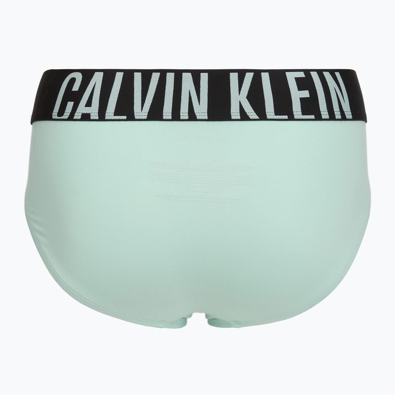 Pánske slipy Calvin Klein 000NB3610A Hip Brief black/goji berry/aqua blue 5