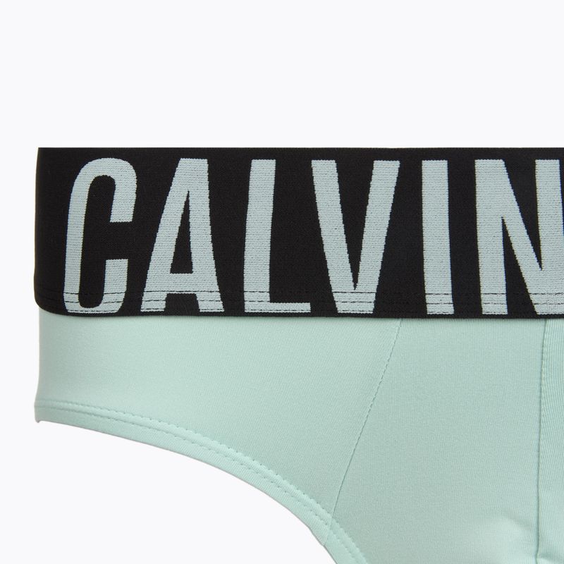 Pánske slipy Calvin Klein 000NB3610A Hip Brief black/goji berry/aqua blue 6