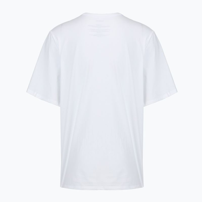 Pánske tričko Calvin Klein LV00NB4185 Crew Neck black w/ white emb/white w/ black e 5