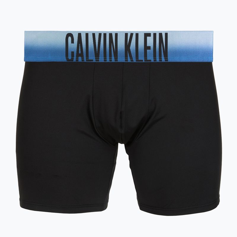 Pánske boxerky Calvin Klein LV00NB4622 Boxer Brief blck bodies w/ plein air psdn blue/ 3