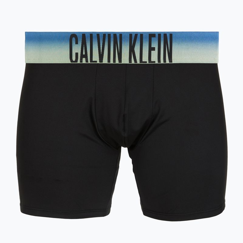 Pánske boxerky Calvin Klein LV00NB4622 Boxer Brief blck bodies w/ plein air psdn blue/ 4