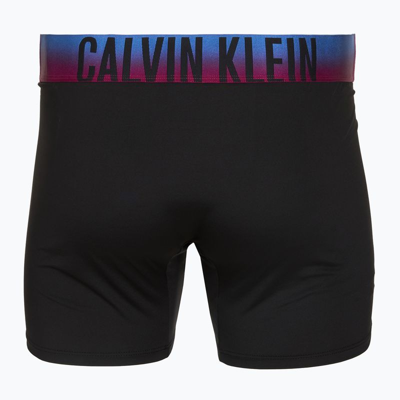 Pánske boxerky Calvin Klein LV00NB4622 Boxer Brief blck bodies w/ plein air psdn blue/ 5