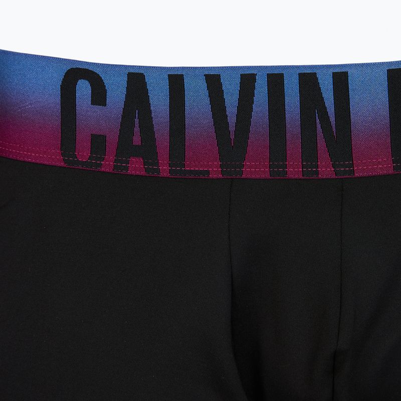 Pánske boxerky Calvin Klein LV00NB4622 Boxer Brief blck bodies w/ plein air psdn blue/ 6