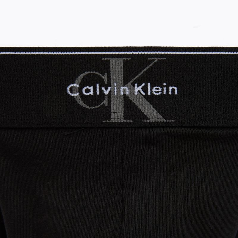 Pánske slipy Calvin Klein LV00NB4644 Jock Strap black bodies w/ granite gray/poseid 6