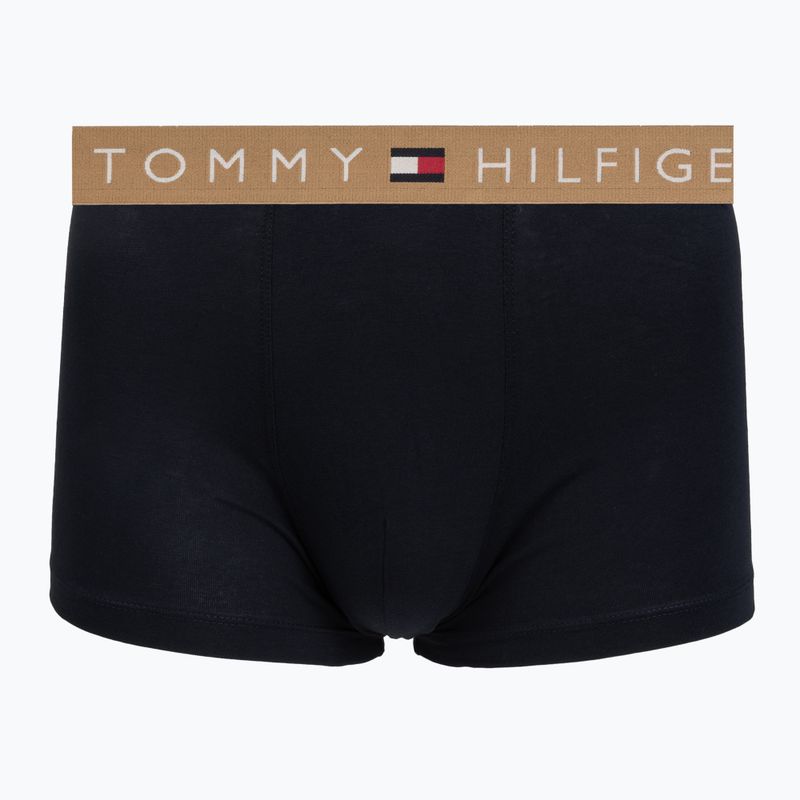 Pánske boxerky Tommy Hilfiger Trunk WB 3 pack nb//saf canvas/mnty grey/deep spru 3
