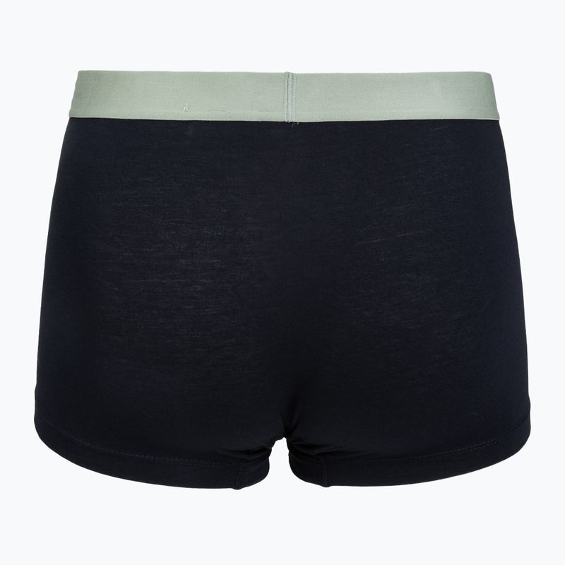Pánske boxerky Tommy Hilfiger Trunk WB 3 pack nb//saf canvas/mnty grey/deep spru 5