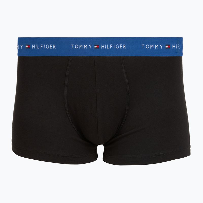 Pánske boxerky Tommy Hilfiger Trunk WB 3 pack nb//opu blu/orna green/ivory silk 3