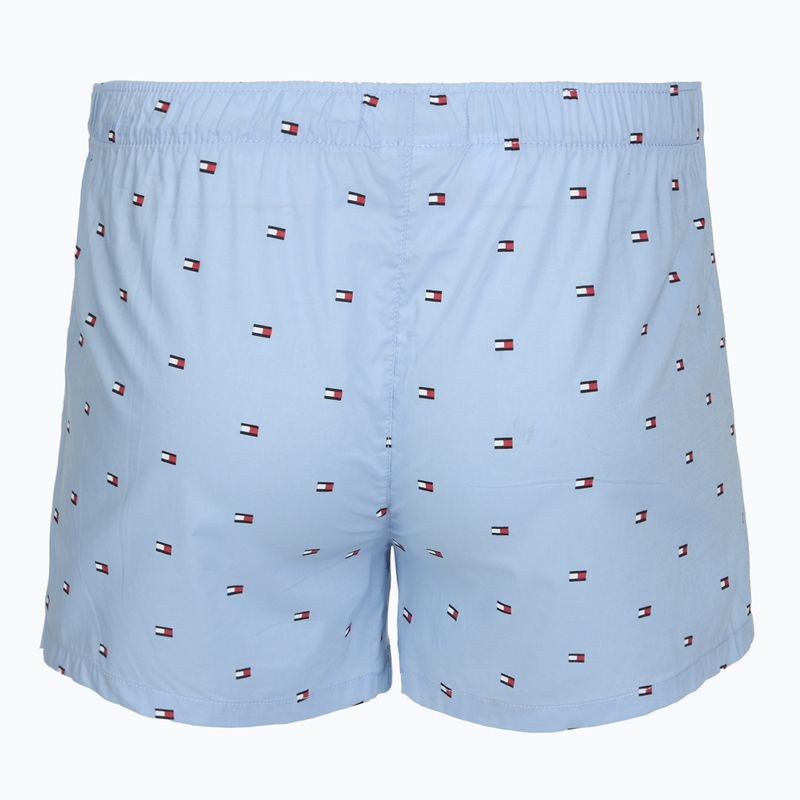 Pánske boxerky Tommy Hilfiger Woven Boxer Print 3 pack chambray flag/carb navy/c navy flag 6