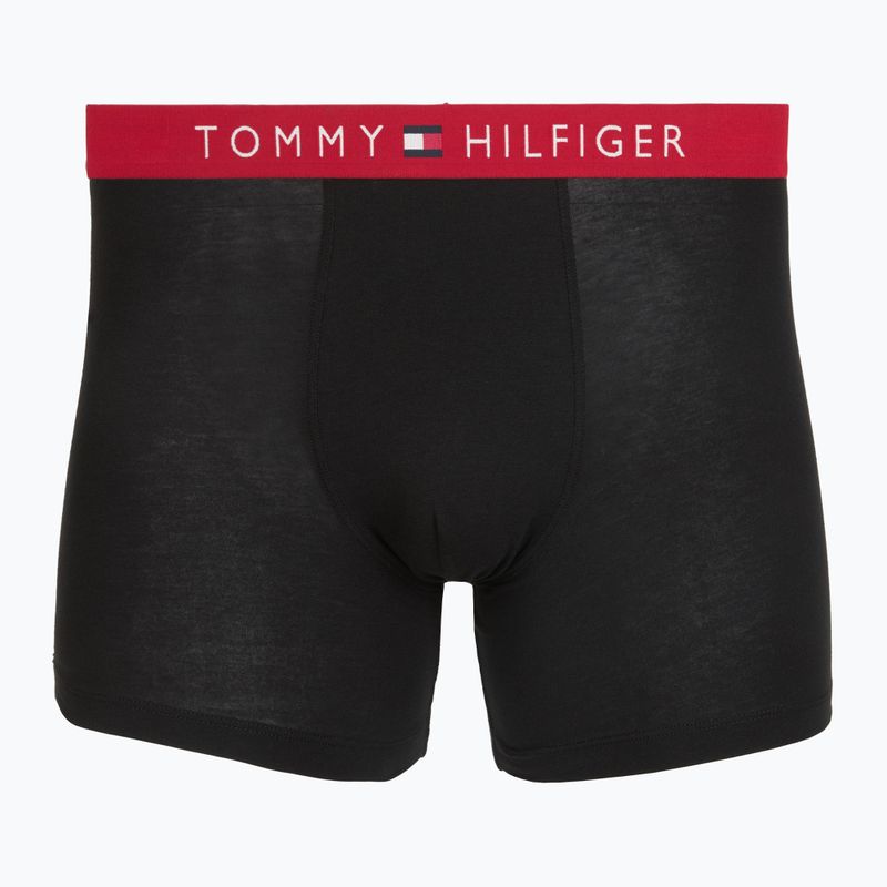 Pánske boxerky Tommy Hilfiger Boxer Brief medium red/rasp juice/burgundy 2