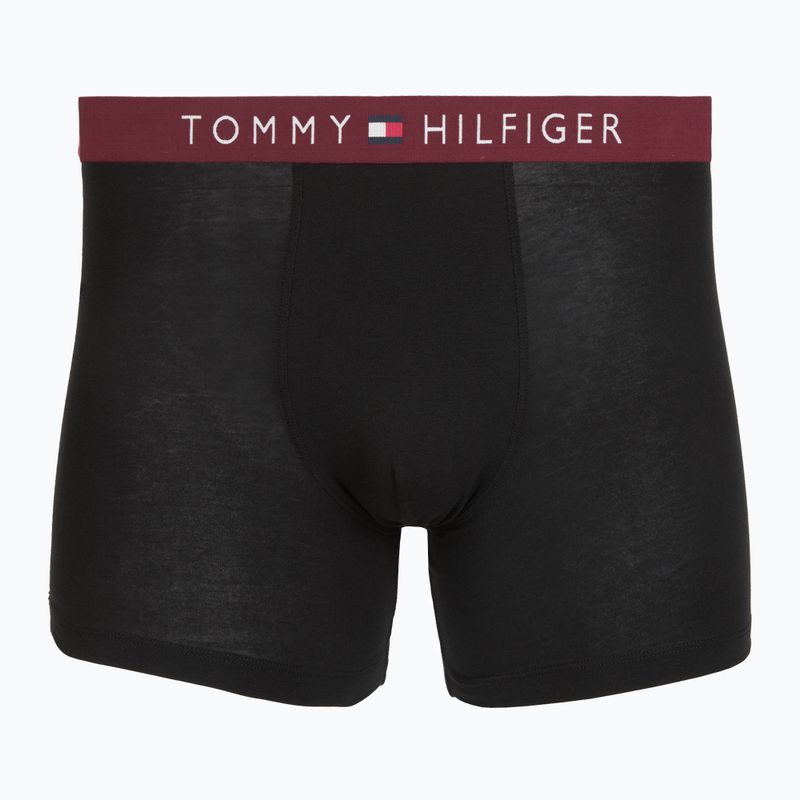 Pánske boxerky Tommy Hilfiger Boxer Brief medium red/rasp juice/burgundy 4