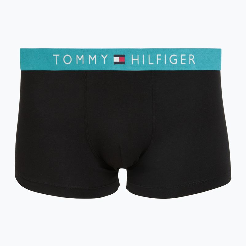 Pánske boxerky Tommy Hilfiger Trunk black/ant silver/ves blue/opu bl/haz te 4