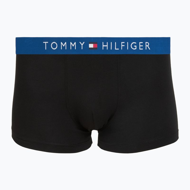 Pánske boxerky Tommy Hilfiger Trunk black/ant silver/ves blue/opu bl/haz te 5