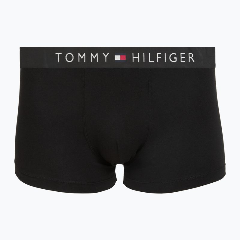 Pánske boxerky Tommy Hilfiger Trunk black/ant silver/ves blue/opu bl/haz te 6
