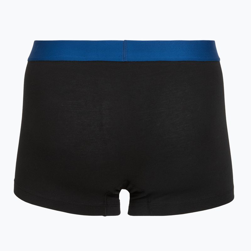 Pánske boxerky Tommy Hilfiger Trunk black/ant silver/ves blue/opu bl/haz te 7