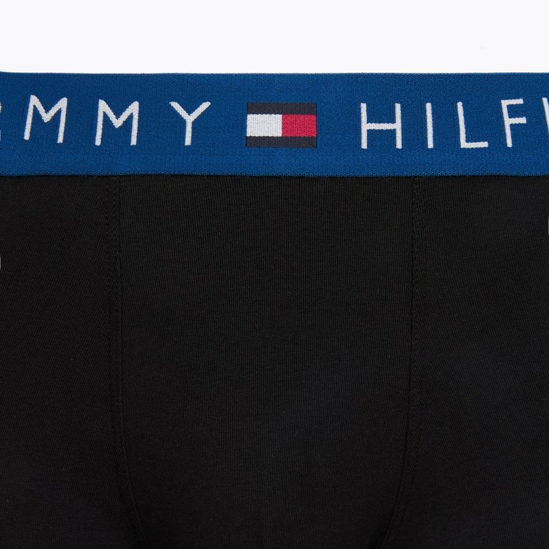 Pánske boxerky Tommy Hilfiger Trunk black/ant silver/ves blue/opu bl/haz te 8